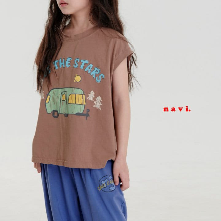 Navi - Korean Children Fashion - #Kfashion4kids - Caravan Sleeveless Tee - 2