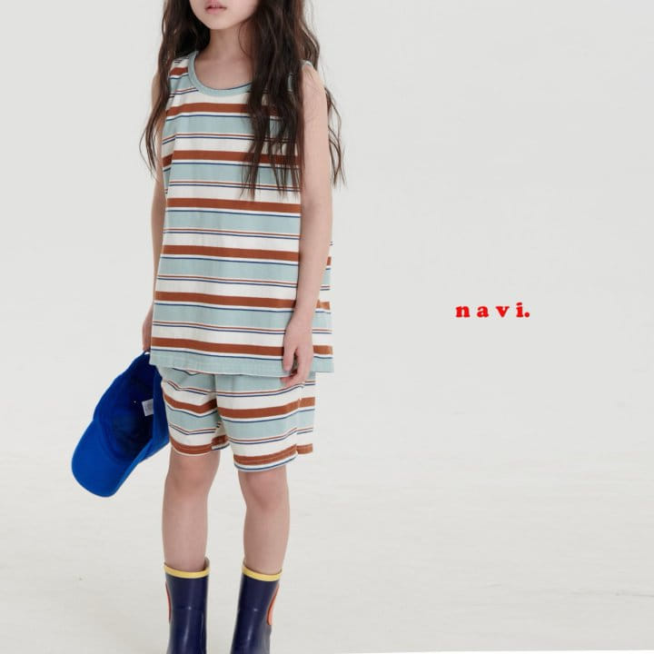 Navi - Korean Children Fashion - #Kfashion4kids - Butter Sleeveless Tee - 6