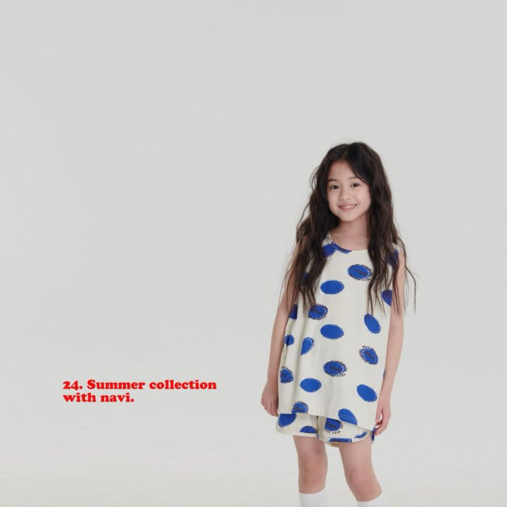 Navi - Korean Children Fashion - #Kfashion4kids - Rich Sleeveless Tee - 2