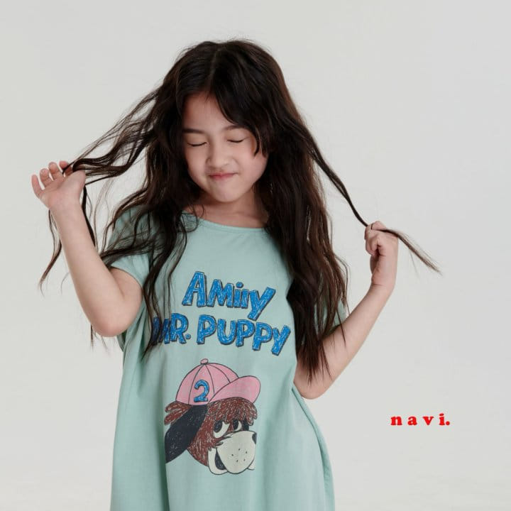 Navi - Korean Children Fashion - #childofig - Puppy One-Piece - 11