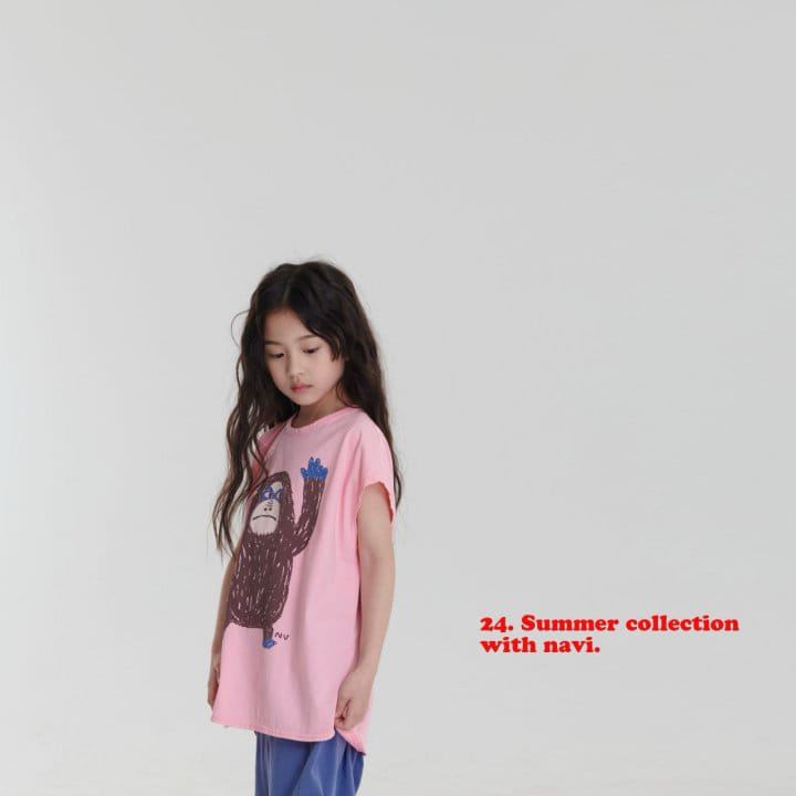 Navi - Korean Children Fashion - #childofig - Kingkong Sleeveless - 11