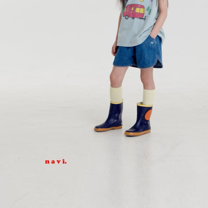 Navi - Korean Children Fashion - #childofig - Clay Denim Pants - 10