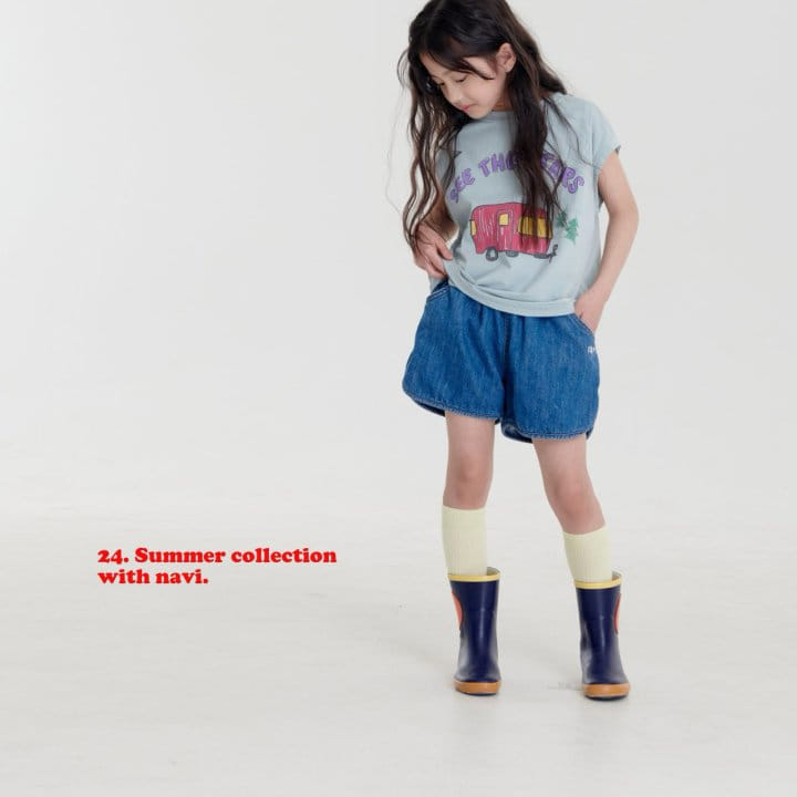 Navi - Korean Children Fashion - #childofig - Clay Denim Pants - 9