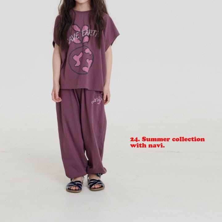 Navi - Korean Children Fashion - #childofig - Earth Tee - 5