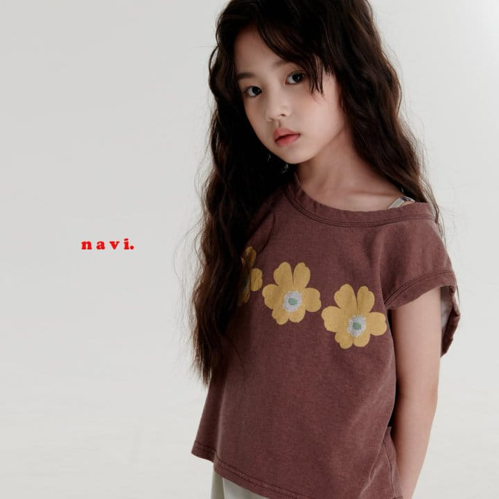 Navi - Korean Children Fashion - #childofig - Shine Sleeveless Tee