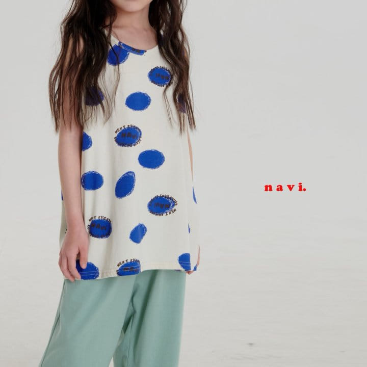 Navi - Korean Children Fashion - #childofig - Rich Sleeveless Tee - 10