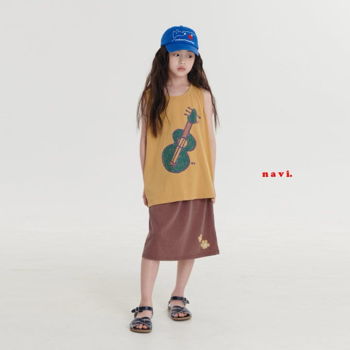 Navi - Korean Children Fashion - #childofig - Dinga Sleeveless Tee - 9