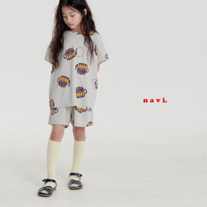 Navi - Korean Children Fashion - #childrensboutique - Port Tee