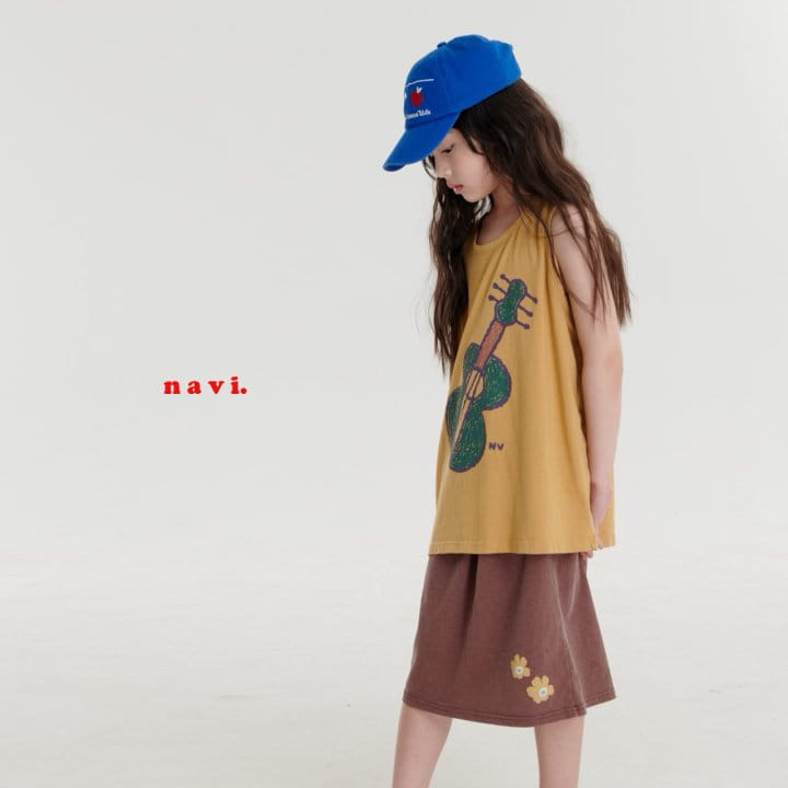 Navi - Korean Children Fashion - #childrensboutique - Dinga Sleeveless Tee - 10