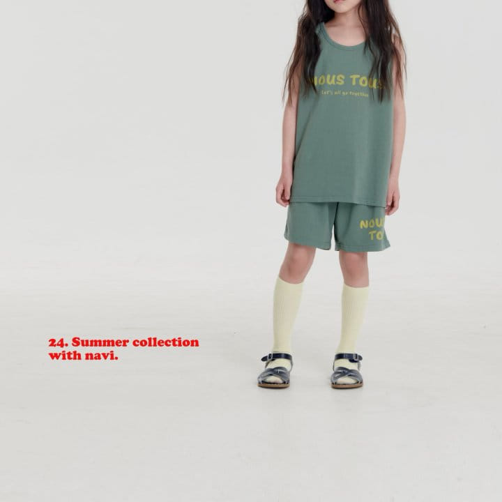 Navi - Korean Children Fashion - #childrensboutique - Nus Sleeveless Tee - 8