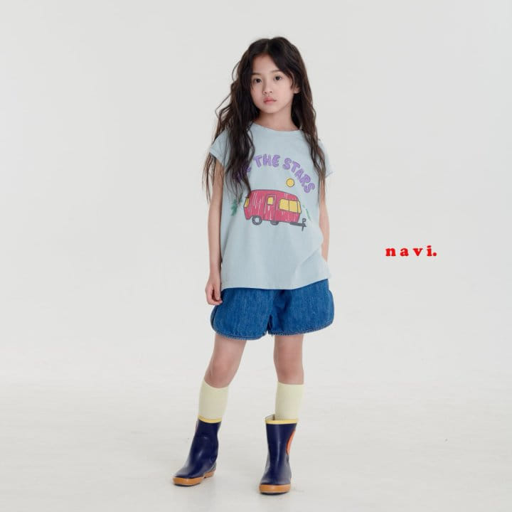 Navi - Korean Children Fashion - #designkidswear - Caravan Sleeveless Tee - 10