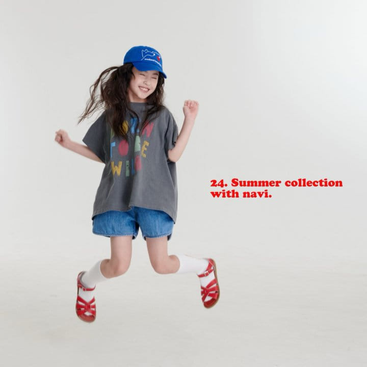 Navi - Korean Children Fashion - #designkidswear - Wild Tee - 6