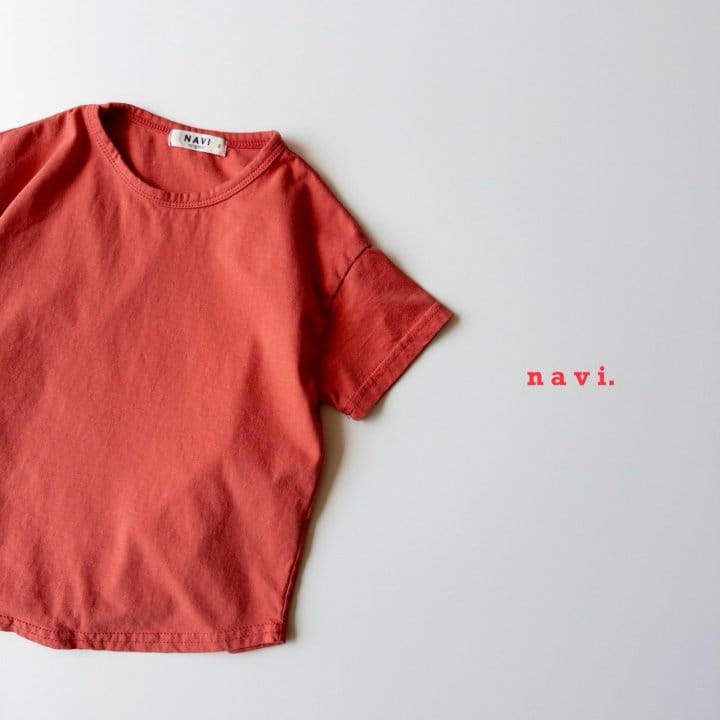 Navi - Korean Children Fashion - #designkidswear - Soft Tee - 5