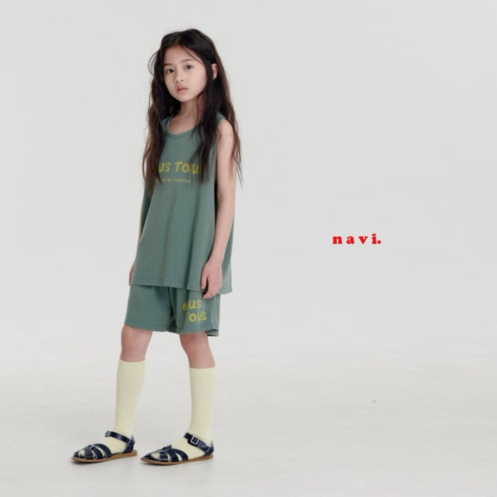 Navi - Korean Children Fashion - #designkidswear - Nus Sleeveless Tee - 9