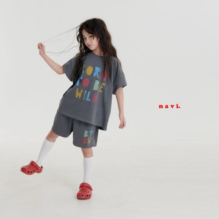 Navi - Korean Children Fashion - #discoveringself - Wild Tee - 7