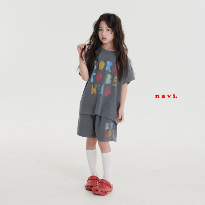 Navi - Korean Children Fashion - #fashionkids - Wild Tee - 8