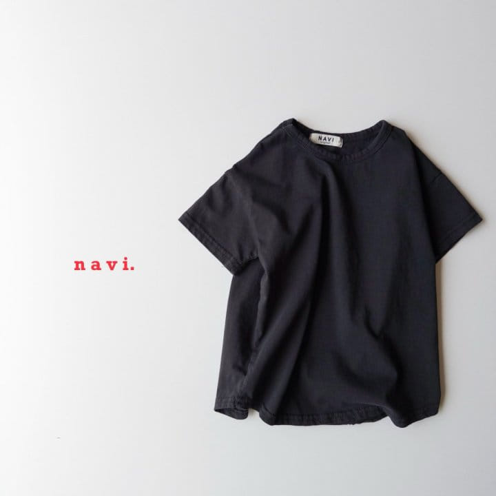 Navi - Korean Children Fashion - #kidsshorts - Soft Tee - 8