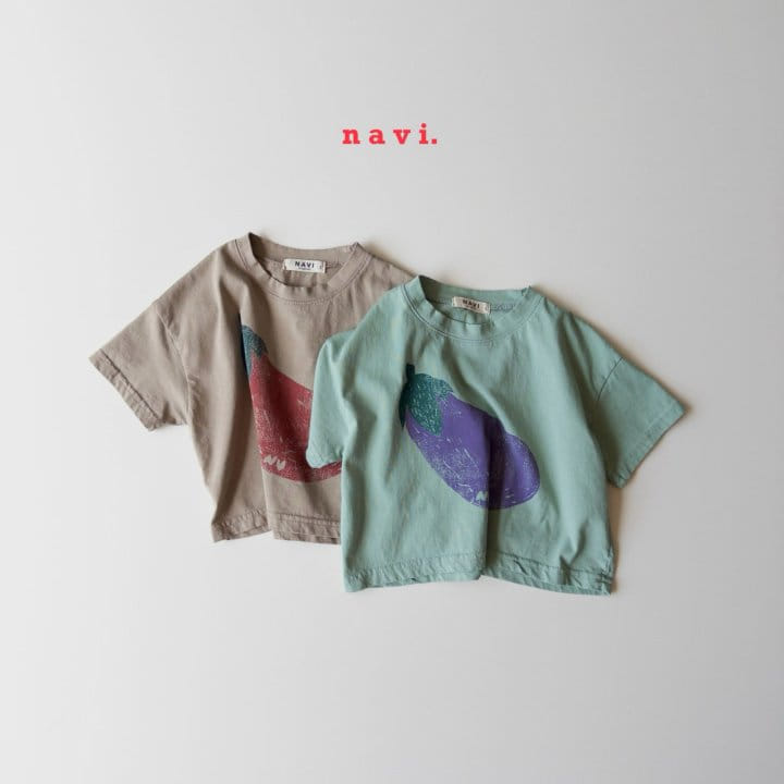 Navi - Korean Children Fashion - #littlefashionista - Plant Tee - 11