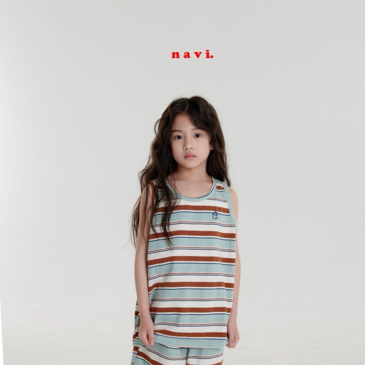 Navi - Korean Children Fashion - #littlefashionista - Butter Sleeveless Tee - 7