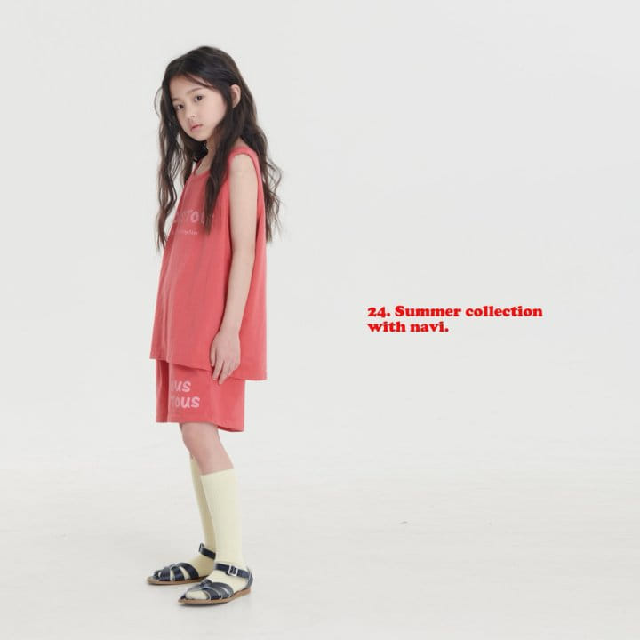 Navi - Korean Children Fashion - #magicofchildhood - Nus Sleeveless Tee