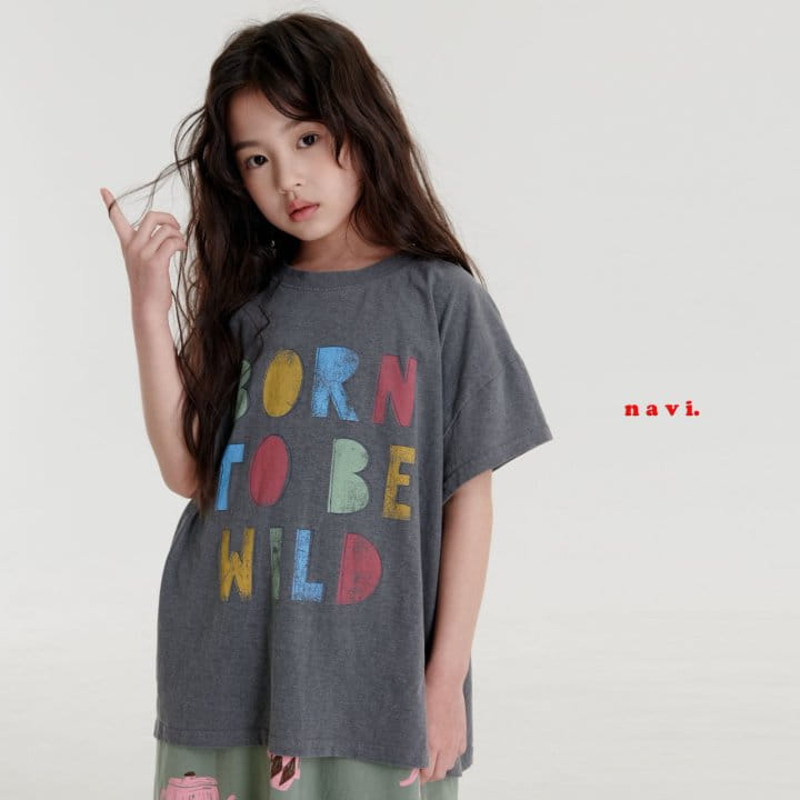 Navi - Korean Children Fashion - #prettylittlegirls - Wild Tee - 2