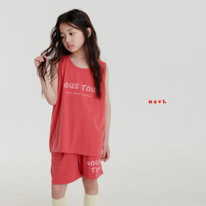 Navi - Korean Children Fashion - #prettylittlegirls - Nus Sleeveless Tee - 4