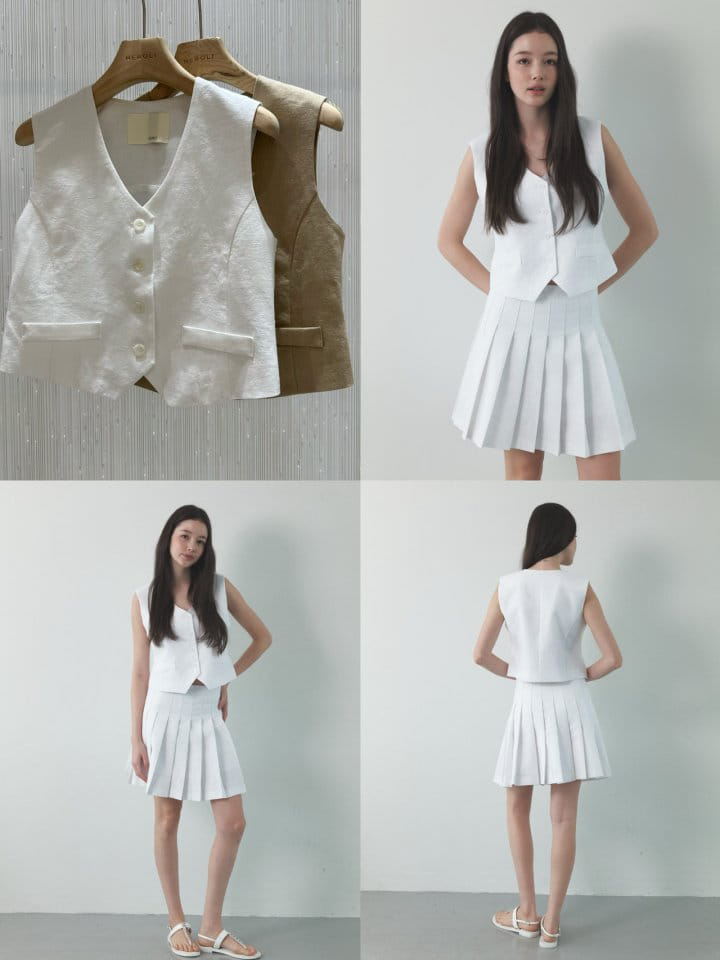 Neroli36 - Korean Women Fashion - #vintageinspired - H Maison Vest - 6