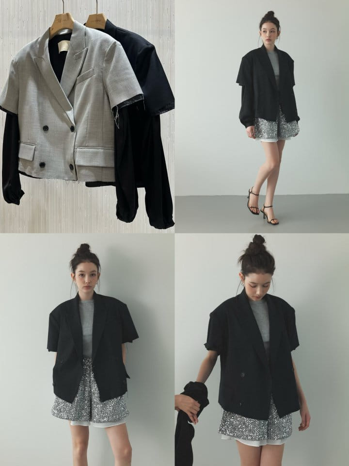 Neroli36 - Korean Women Fashion - #womensfashion - H Pop Dekki Jacket - 5