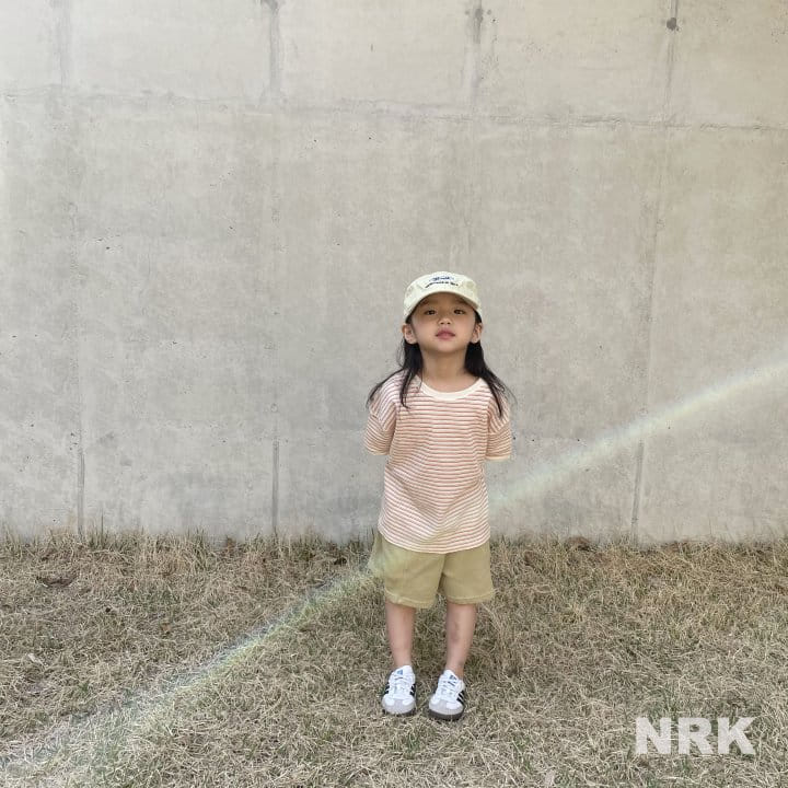 Nrk - Korean Children Fashion - #Kfashion4kids - Boni Waffle Top Bottom Set - 2