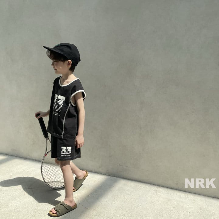 Nrk - Korean Children Fashion - #childofig - Sam Sam Sleeveless Top Bottom Set - 7