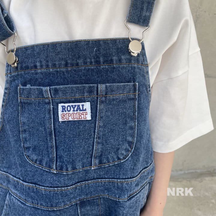 Nrk - Korean Children Fashion - #prettylittlegirls - Summer Denim Dungarees - 4