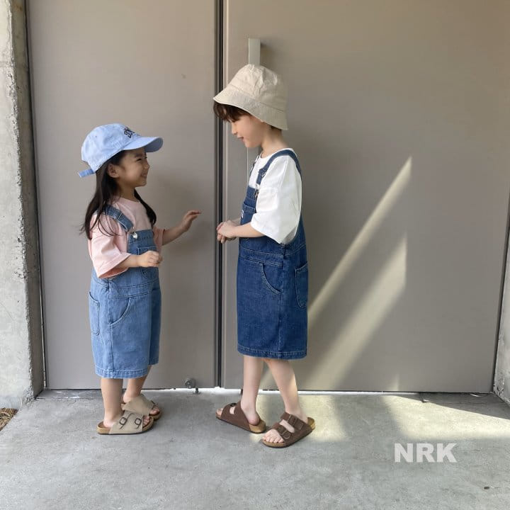 Nrk - Korean Children Fashion - #childofig - Summer Denim Dungarees - 5