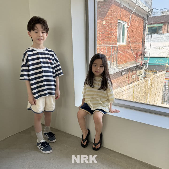 Nrk - Korean Children Fashion - #childofig - Line Shorts - 2