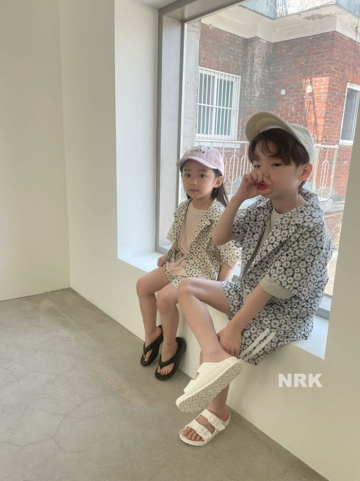 Nrk - Korean Children Fashion - #childrensboutique - Flower Shirts