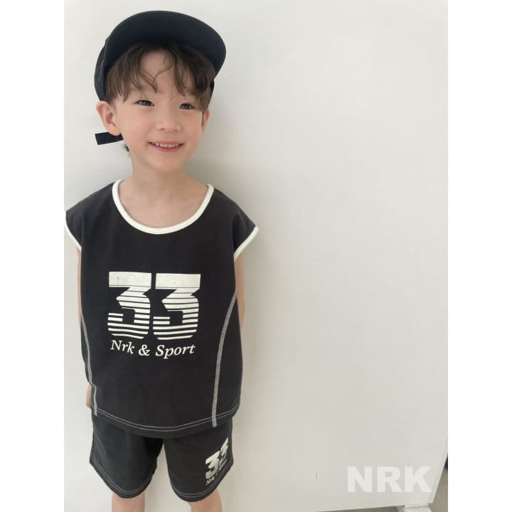 Nrk - Korean Children Fashion - #childrensboutique - Sam Sam Sleeveless Top Bottom Set - 8