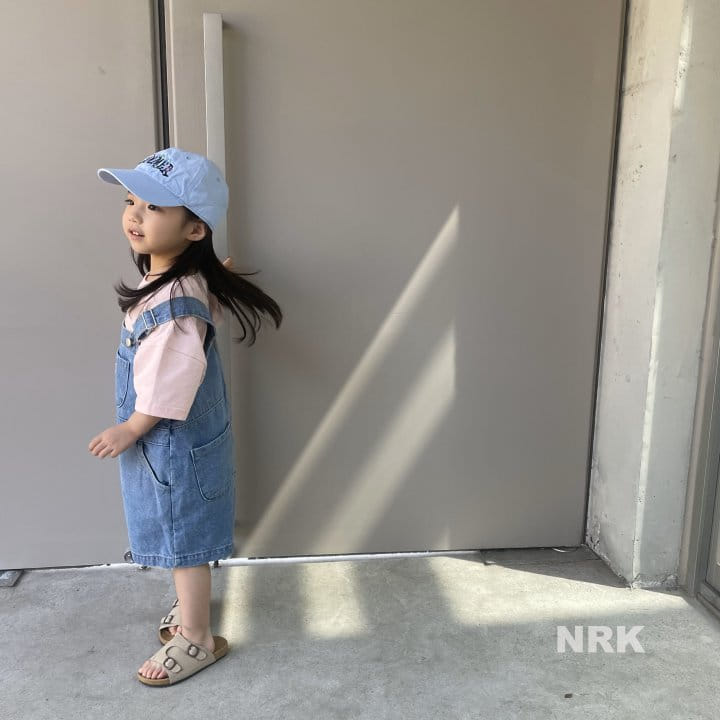 Nrk - Korean Children Fashion - #childrensboutique - Summer Denim Dungarees - 6