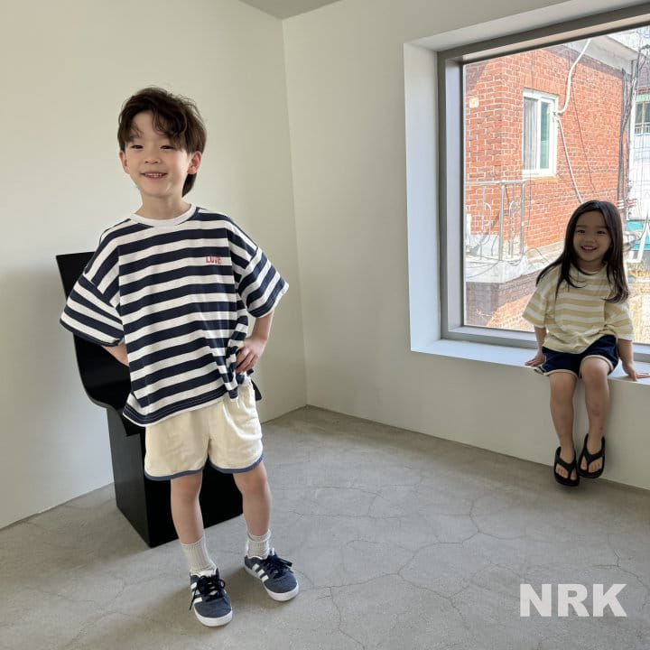 Nrk - Korean Children Fashion - #childrensboutique - Line Shorts - 3