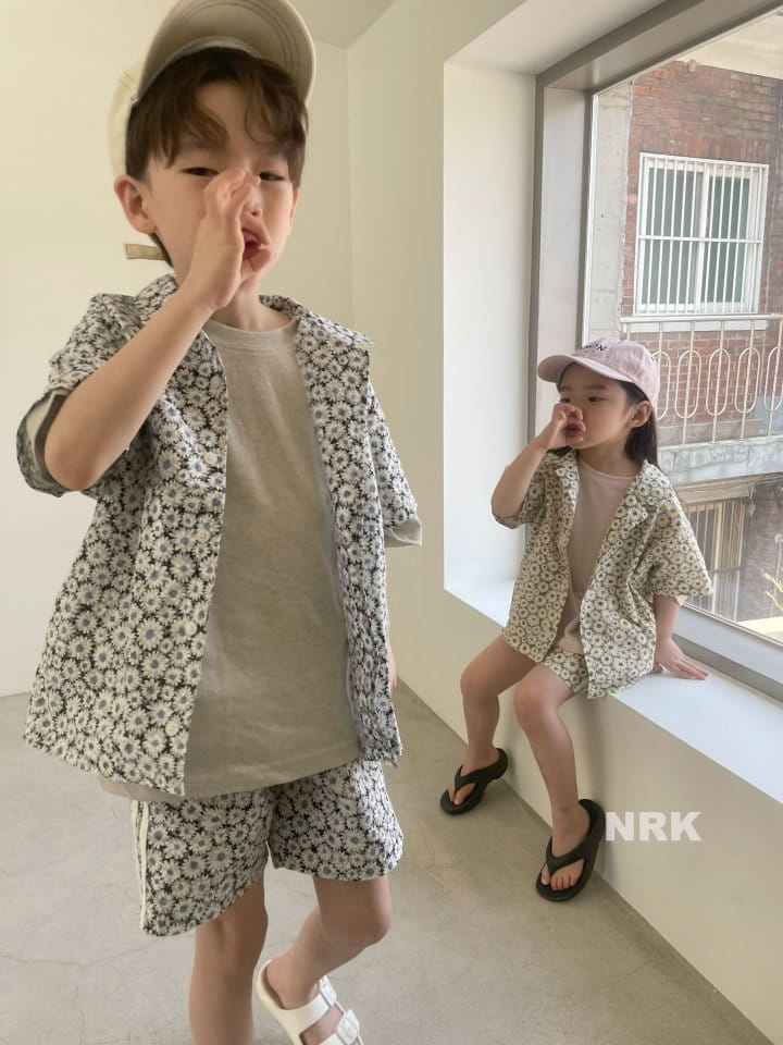 Nrk - Korean Children Fashion - #designkidswear - Flower Shirts - 2