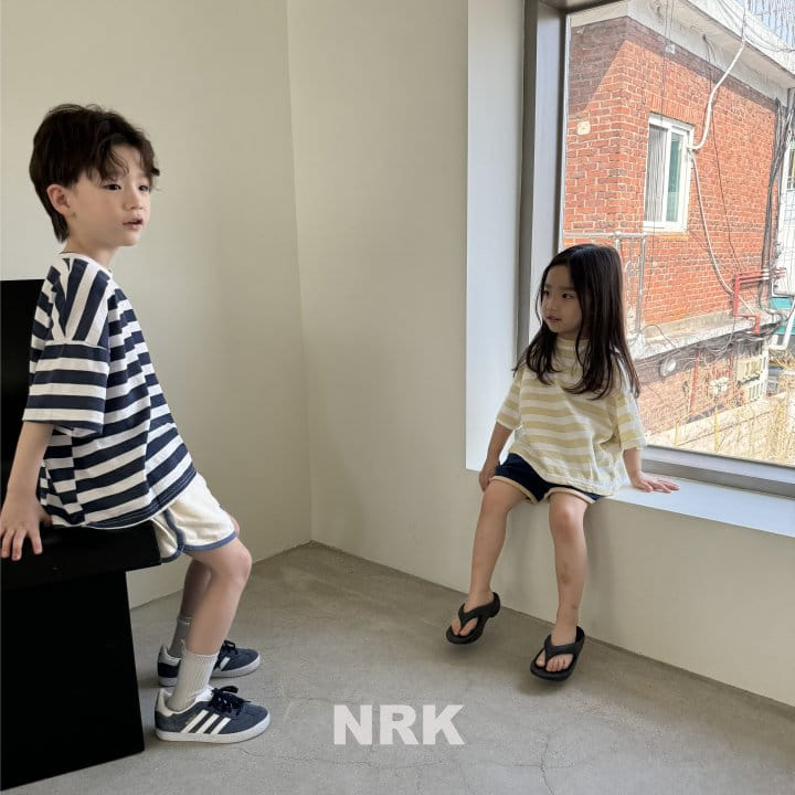 Nrk - Korean Children Fashion - #childrensboutique - Line Shorts - 4