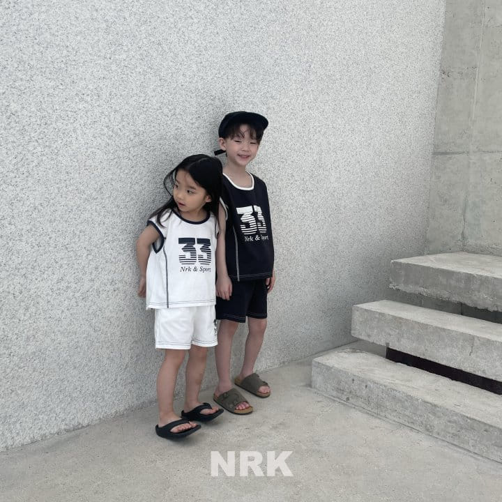 Nrk - Korean Children Fashion - #discoveringself - Sam Sam Sleeveless Top Bottom Set - 10