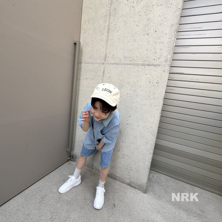 Nrk - Korean Children Fashion - #fashionkids - Embroidery Denim Shirt - 5