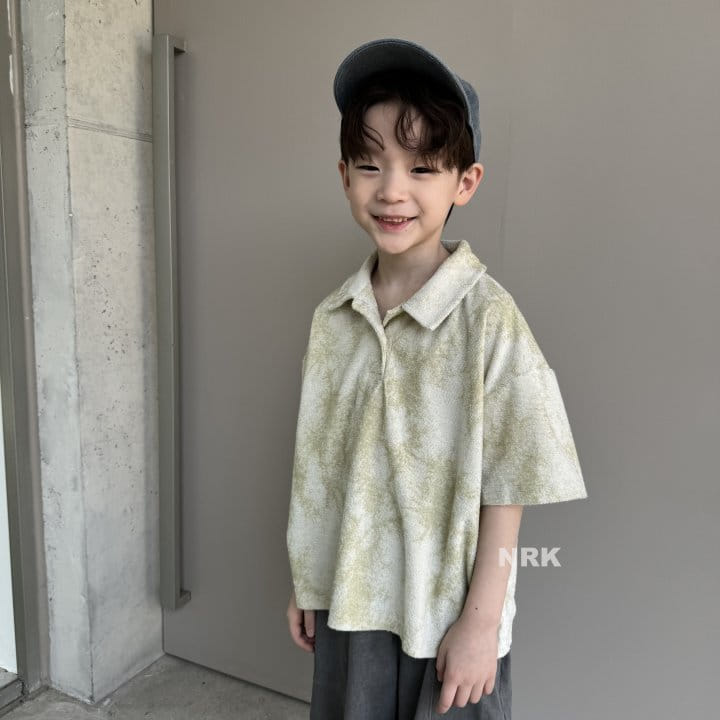 Nrk - Korean Children Fashion - #fashionkids - Terry Collar Tee - 5