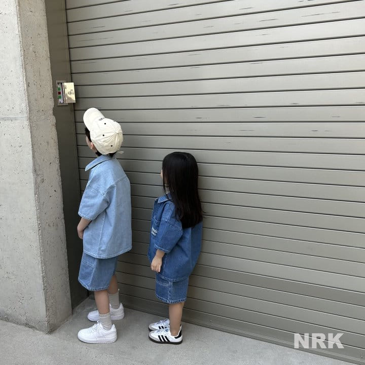 Nrk - Korean Children Fashion - #kidsshorts - Vintage Denim Pants - 9