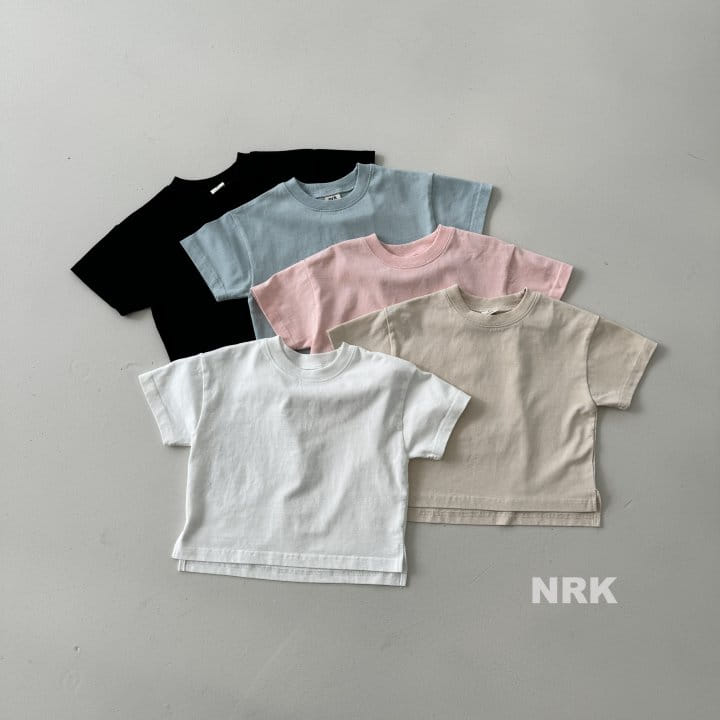 Nrk - Korean Children Fashion - #kidsstore - Tan Tan Slit Tee - 11