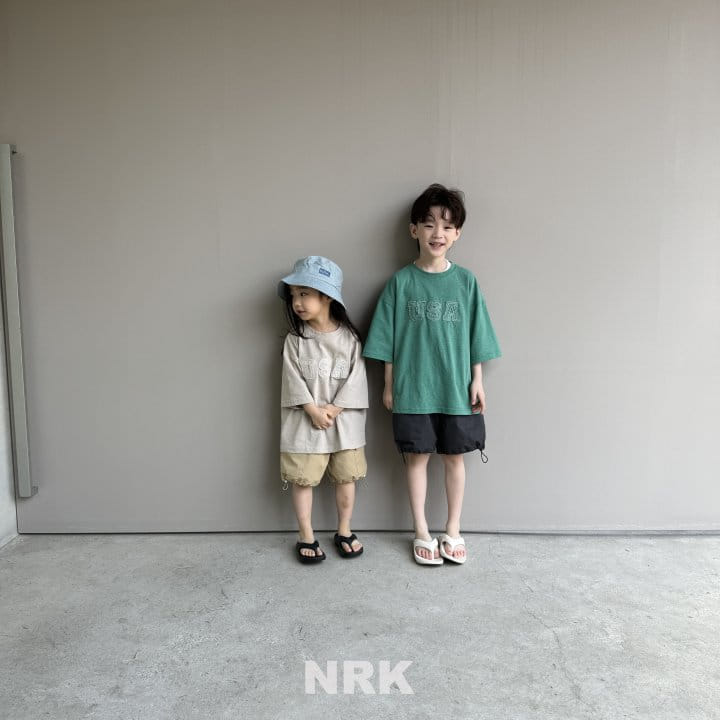 Nrk - Korean Children Fashion - #kidsstore - USA Short Sleeve Tee - 6