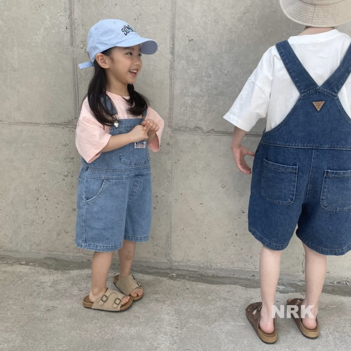 Nrk - Korean Children Fashion - #kidsstore - Summer Denim Dungarees - 11