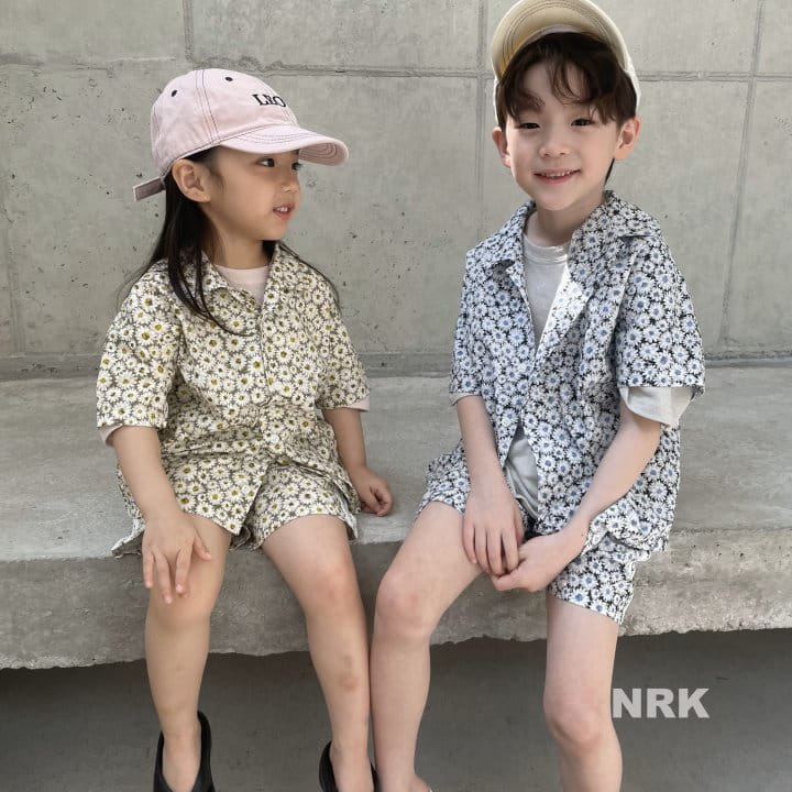 Nrk - Korean Children Fashion - #littlefashionista - Flower Shirts - 9