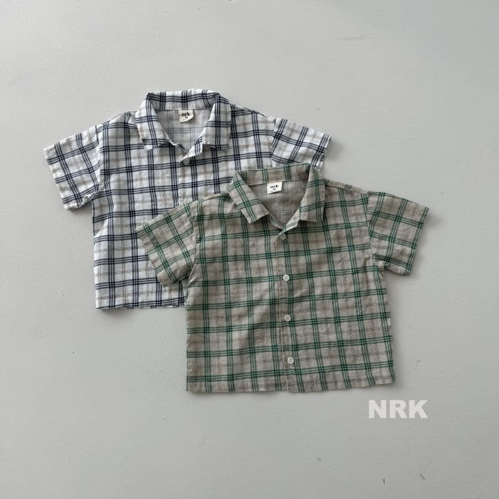 Nrk - Korean Children Fashion - #littlefashionista - L Check Shirts - 7