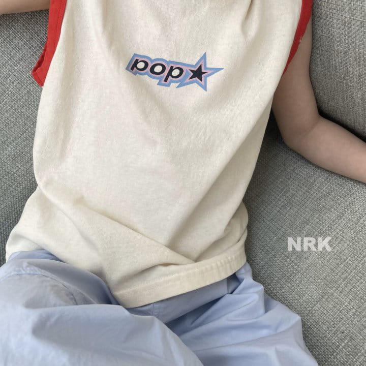 Nrk - Korean Children Fashion - #magicofchildhood - Pop Sleeveless Tee - 2