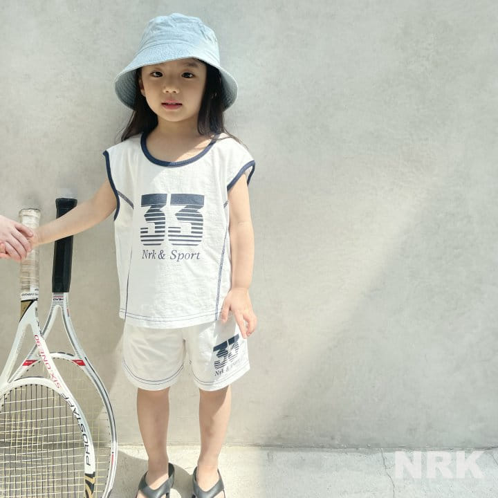 Nrk - Korean Children Fashion - #minifashionista - Sam Sam Sleeveless Top Bottom Set - 2